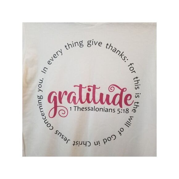 🆕️Live with Gratitude Graphic Tshirt. C1B3 - Picture 3 of 3